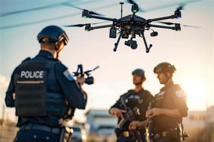 Do police use drones for surveillance?