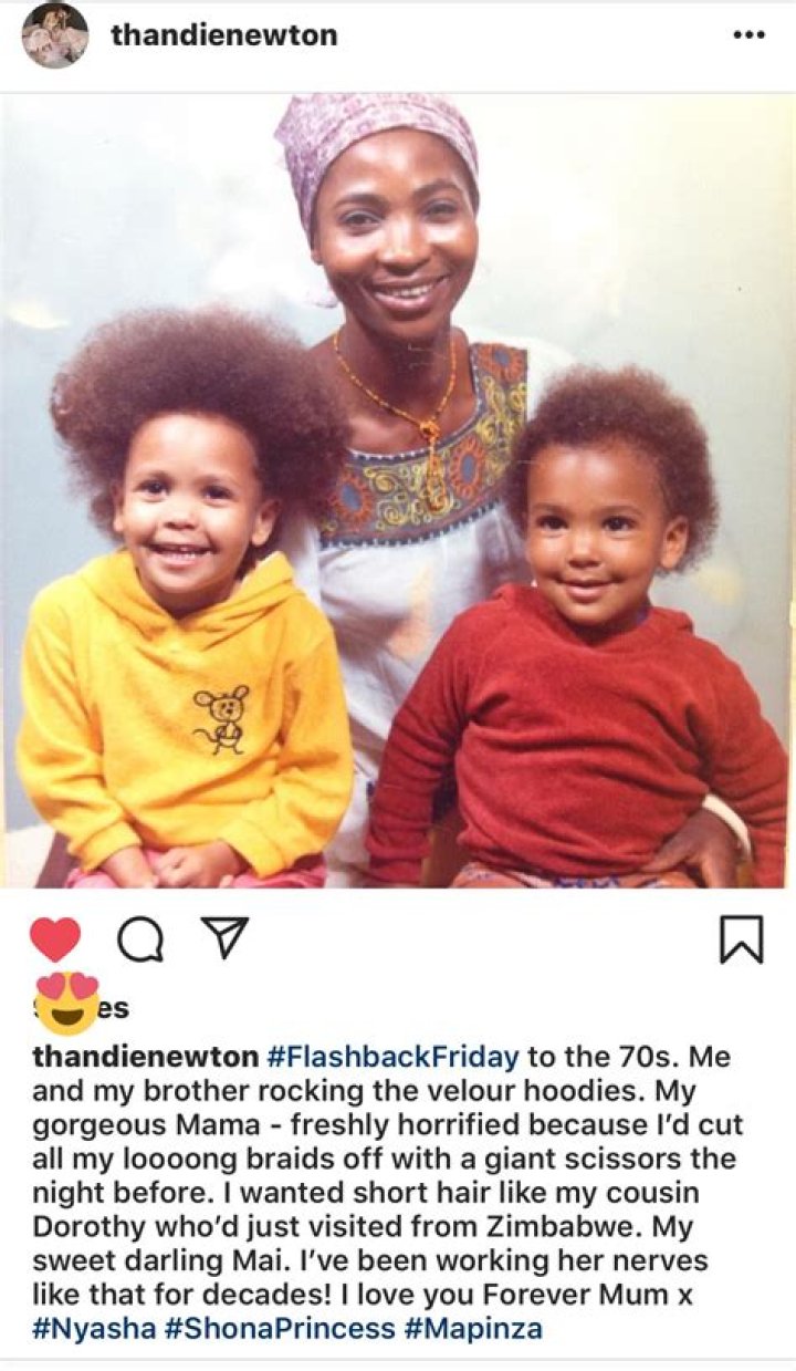 Get to Know Thandie Newton’s Parents and Their Impact