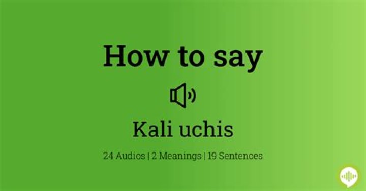 How do you pronounce Kali Uchis name? |