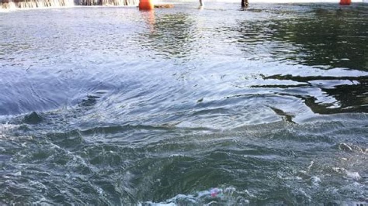 Man dies after an underwater sinkhole creates a dangerous whirlpool
