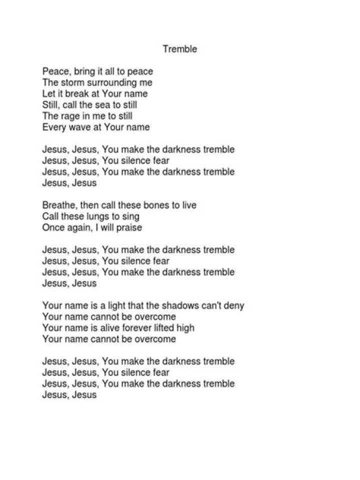 PulseDash | Tremble Lyrics |