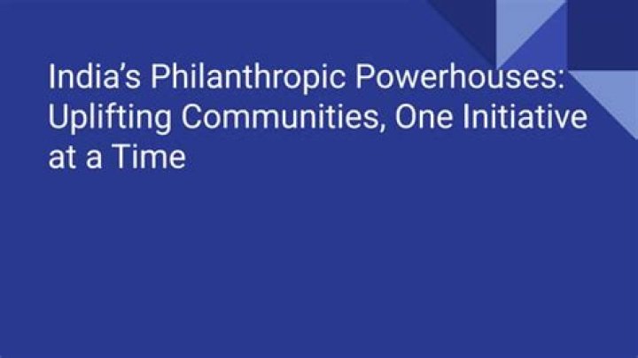 The Philanthropic Powerhouses Riches & Fortune |