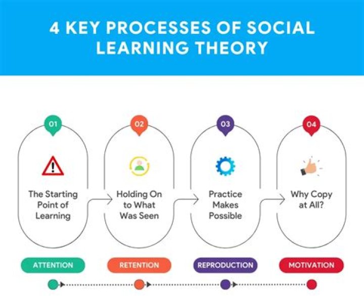 What are the 4 principles of social learning theory?